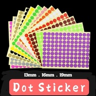 Dot Sticker Montessori Activity Sticker Marking Sticker 圆点贴纸