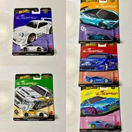 hotwheels lots silhouettes  lbwk car culture 2025 complete set of 5 rwb porsche 930 er34 mclaren 720