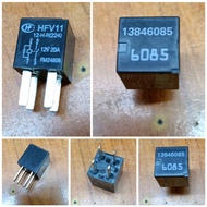 UNIVERSE CAR 4PIN RELAY HFV11 12-H-R(224) 12V 20A 13846085(6085) READY STOCK