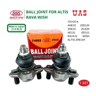 555 Ball Joint Left/Right for Toyota Altis Rav4-n Wish ANE10 ZZE12 ZNE10 ACA2 AE111 EE111 ZRE14