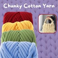 Chunky Yarn Filled with Dacron Chunky Yarn Cotton Tube Knit Jumbo Knitting Yarn