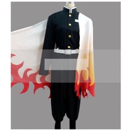 UkeTakeshift COSPLAY KYOJURO RENGOKU KIMETSU NO YAIBA GIYUU TOMIOKA HAORI YUKATA KIMONO