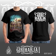 Kaos wayang golek PANDAWA 5 / kaos wayang golek Giri Harja / Kaos wayang golek sunda / kaos pria dis