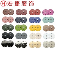 Metal Button Snap Button Ladies Flat Invisible Concealed Button Hand-Sewn Metal Button Snap Button 2
