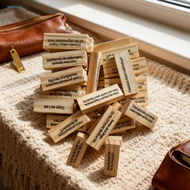 DA* Educational Building Blocks for Kids Building Blocks for Children Fun Wooden Building Blocks Sta