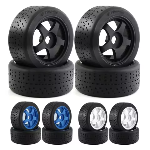 4pcs 5-Spoke 100x42mm 42/100 Tire Tyre 17mm Wheel Hex for Arrma 1/7 Infraction Felony Limitless RC C