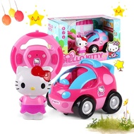 Đồ chơi xe điều khiển từ xa hình hello kitty / doremon đáng yêu cho bé
