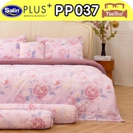 💎TeeBed💎 Satin Plus ชุดผ้าปู+ผ้านวม 3.5/5/6 ฟุต พิมพ์ลาย PP024 PP025 PP026 PP027 PP028 PP031 PP032 P