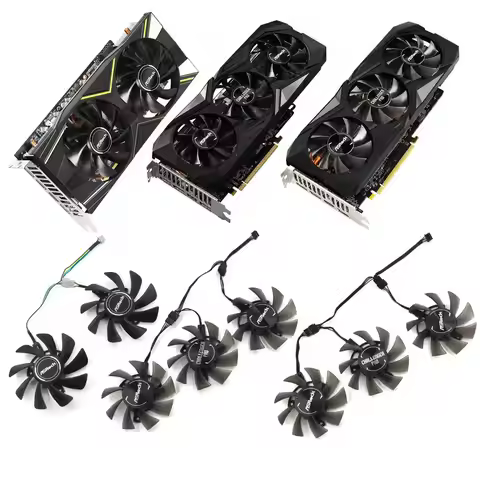 New Cooling Fan for ASROCK RX5600XT RX5700XT Challenger PRO Video Card