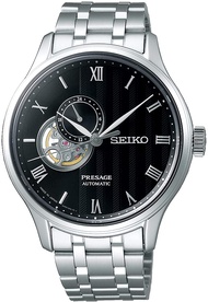 Karnvera Shop นาฬิกาข้อมือผู้ชาย Seiko Presage SSA377J1 Men Black Watch (Made in Japan)