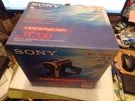 SONY MINI DV DCR-PC330 攝錄影機（開機切換鍵不良、缺充電器）【外觀完整】（零件機）