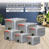 Silver Container Box 30L 45L 60L 90L 140L 180L Large Container Box/ Large Storage Box/