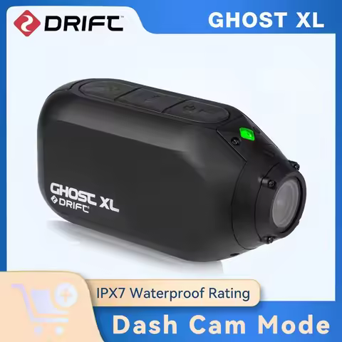 Drift Ghost XL Sport Action Camera 1080P Sport WiFi IPX7 Waterproof Wearable Live Stream Vlog Motorc