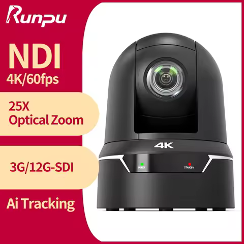 4K 60FPS 25X Optical Zoom 3G&12G-SDI PTZ Video Conference Camera POE IP PTZ NDI Camera for Live Broa