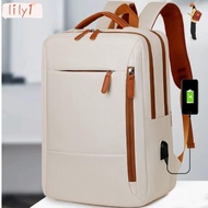 LILY Travel Laptop Bag, 15.6inch  Laptop Backpack, Fashion Waterproof 35L Large Capacity with USB Ch