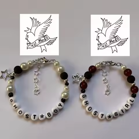 Pulseras is inspired by Lil Peep-Crybaby's album "Ghost Girl"