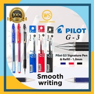 Pilot G3 / Pilot Gel Pen / Pilot Pen / Gel Ink Pen / Refill Pen / Pilot G3 Refill 1.0mm (Black / Blu