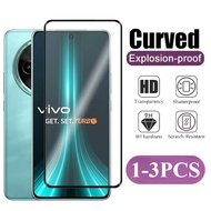 1-3Pcs HD Tempered Glass Film For vivo T4x T4 T3x T3 T2x T2 4G 5G Lite India Black Edge Clear Screen
