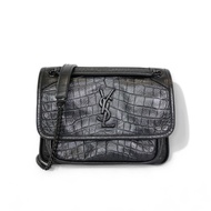 Tas Wanita YSL Niki Baby Croco Black BHW Original