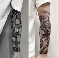 Waterproof Long Lasting Tattoo Sticker Flower Body Herbal Style Boy Juice Arm Geisha