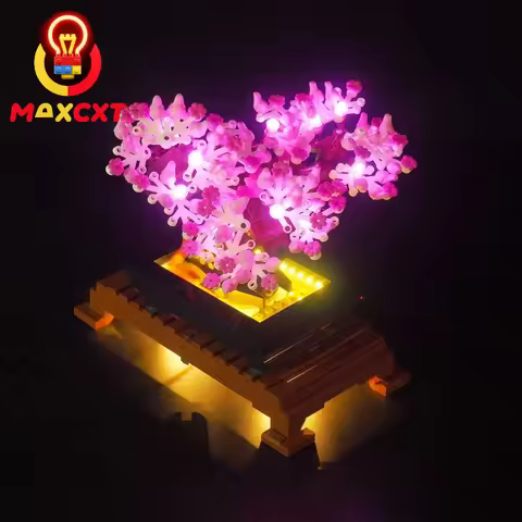 MAXCXT LED Light Set For LEGO 10281 Creator Expert Bonsai Tree DIY Decorative Lamp Not Include Lego 