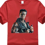 Funny Designer Fashion T-Shirt Arnold Schwarzenegger Commando Movie Hipster Style