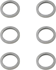 6pcs 90430-14M09-00 90430-14228-00 Engine Oil Drain Plug Gasket Compatible with Yamaha Outboard F100