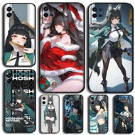 Multiple designs of TPU black phone cases Anime Cartoon Zenless Zone Zero Hoshimi Miyabi(DMB5) for R