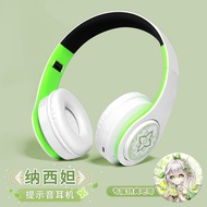 Genshin Impact Headphones Game Nahida Cosplay Props Portable Wireless Bluetooth Stereo Foldable Head