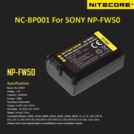 NITECORE NC-BP001 Camera Battery for SONY NP-FW50