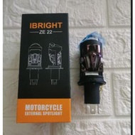 CAHAYA Ibright ZE 22 LED Headlight Blue Lens White Yellow & White Light H4 DC 12-60V 30,000 Hours 55