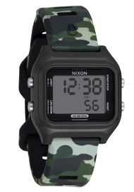 Ripper A1399 - Black/Camo - 100m Water Resistant Men's Digital Sport Watch (36.5mm Face, 20mm Silico