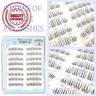 8 Rows Of Korean Girl Group False Eyelashes 3d Curling Eyelashes Thick Eyelashes False R1f3