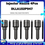 4PCS New DLLA152P947  Injector Nozzle for  Injector for  Navara D22 D40  2.5 95000-6250