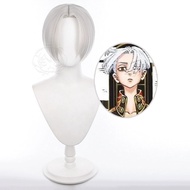 Short Silver Gray Hair Wig for Tokyo Revengers Izana Kurokawa for Man for Anime Cosplay Wig