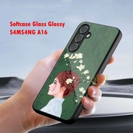 Casing Samsung A16 2024 Softcase Glass Glossy Samsung A16 2024 Case hp Samsung A16 2024- K02