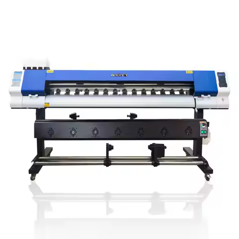Eco Solvent Ink Printing Machine 1.8m XP600 I3200 Head Plotter Vinyl Wrap Flex Banner Poster Wallpap