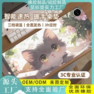 Desktop Hand Warmer Office Computer Writing Pad Heating Mouse Pad Student Desk Warmer Desk Pad