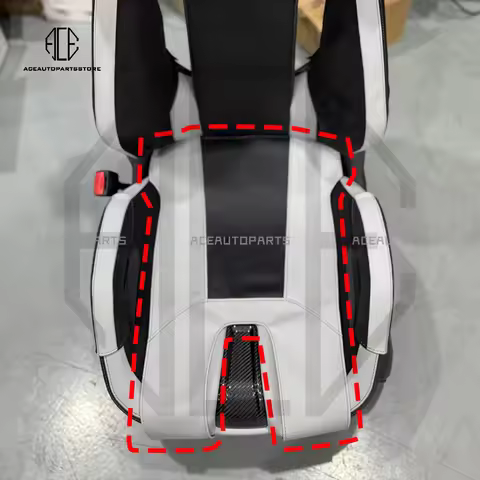 For BMW G87 M2 G80 G81 M3 G82 G83 M4 F90 M5 F92 M8 M Carbon Bucket Seat Cushion Genuine Leather Prot