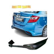 Ready Stock Perodua Bezza 2016~2019 Gear Up PU Rear Skirt BodyKit Bezza Skirt Belakang G-U Rear Lip 