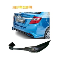 Ready Stock Perodua Bezza 2016~2019 Gear Up PU Rear Skirt BodyKit Bezza Skirt Belakang G-U Rear Lip PU Material