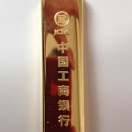 Copper Hydraulic Bank Display Sample Gold Bar Investment Gold Plated Gold Bar Gold Brick Alloy Gold 