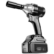 High Torque Cordless Impact Wrench Electric Wrench Drill Tool Gun Cordless Impact Gun 2 in 1 Impact 
