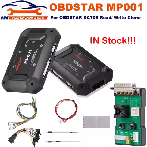 OBDSTAR MP001 Set (MP001 Programmer+C4-01 Host +W004/W005/ECU Bench Jumper) for OBDSTAR DC706 Read/ 