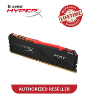 Kingston HyperX Fury RGB 16GB 3200MHz DDR4 CL16 DIMM High Performance PC Desktop Ram (HX432C16FB3A/1