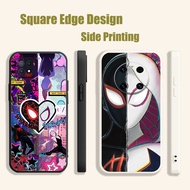 Casing For OPPO Reno6 Reno 7 7z 5K A16E A16K A94 SpiderMan gwen stacy and miles morales OHX02 Phone 