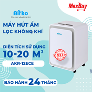 Máy hút ẩm không khí Airko Diện tích sử dụng dưới 25m2 BẢO HÀNH 24 tháng AKR-12ECE