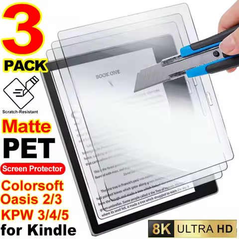 Matte Screen Protector For 6" 7" Kindle Paperwhite 3/4/5 11th Gen Anti-Glare PET Film for Amazon Kin