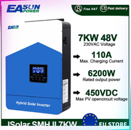 Biến Tần EASUN POWER 48V-7200VA Hybrid Solar Inverter 6.2KW 48V-110A MPPT-PV 55-500VDC