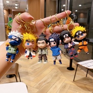 Keychain Naruto Sasuke Kakashi Gaara Sakura Anime Bag Charm Motor Kereta Beg